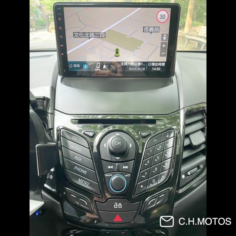 2014年Ford Fiesta 1.0 EcoBoost運動型 外觀改裝 車內安卓機