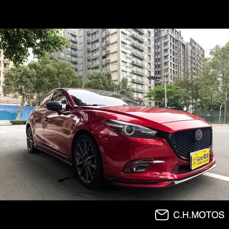 2016年Mazda 3 小改款頂級旗艦Boss音響版 外表小改裝